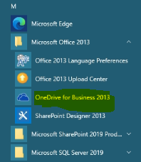 Sync SharePoint 2019 Library To Local Folder